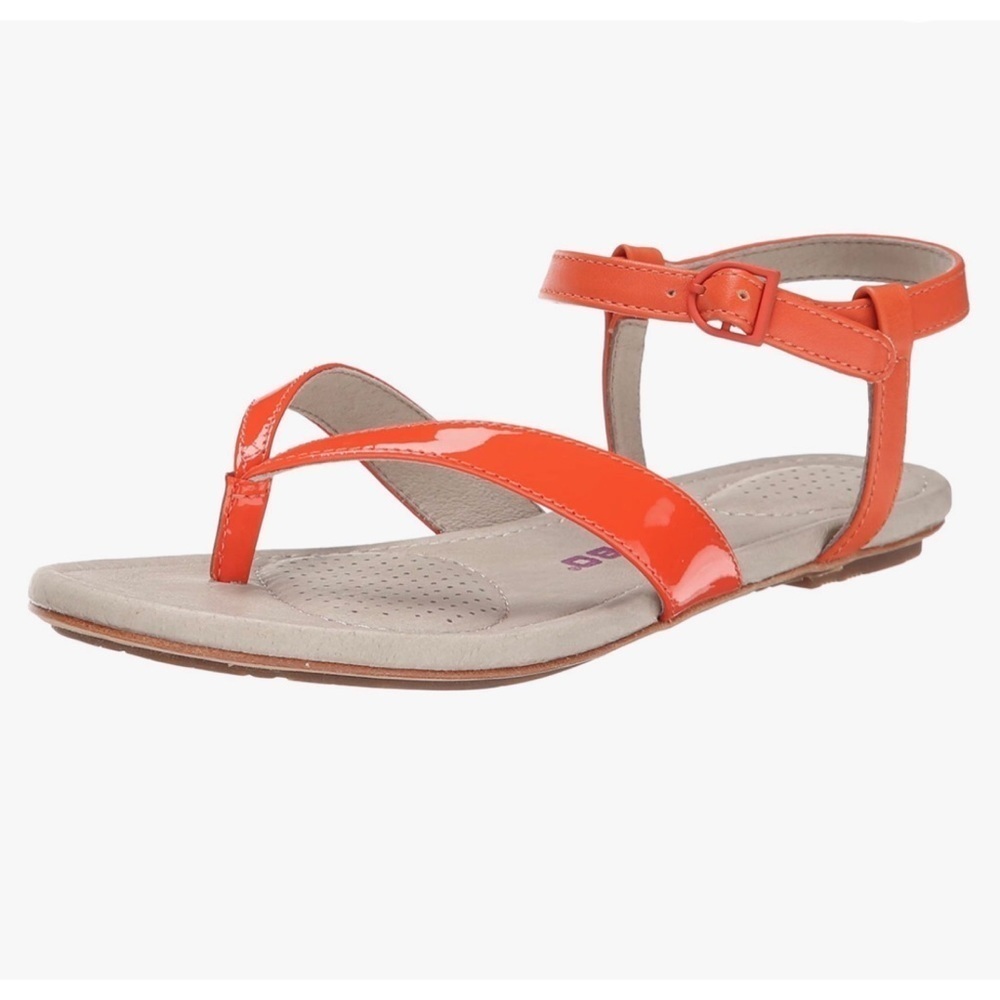 Tsubo Bellah Thong Sandal Orange Terracotta Size 8/39